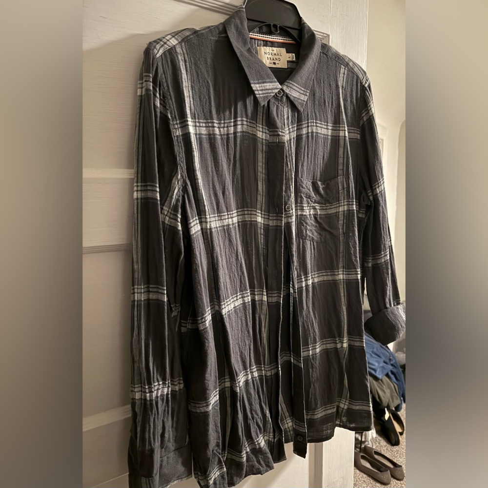 The Normal Brand flannel shirt